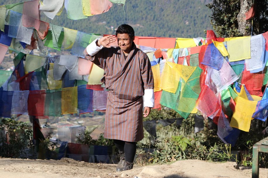 Menschen in Bhutan
